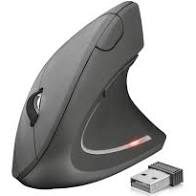 Mouse Large Verticale Wireless Ottico USB 2.0
