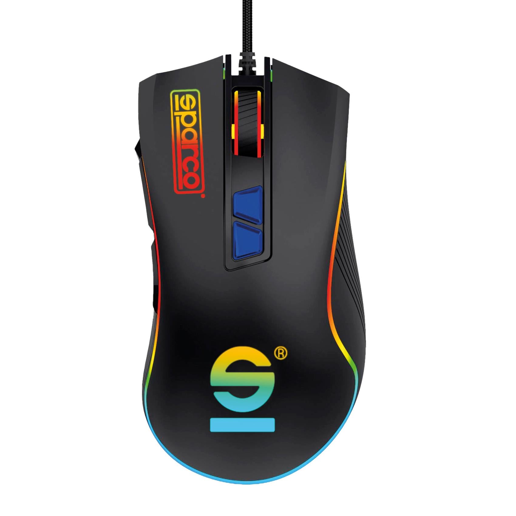 Mouse Gaming Large Ottico Cavo USB 2.0