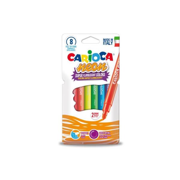 Pennarelli 8pz Assortiti neon