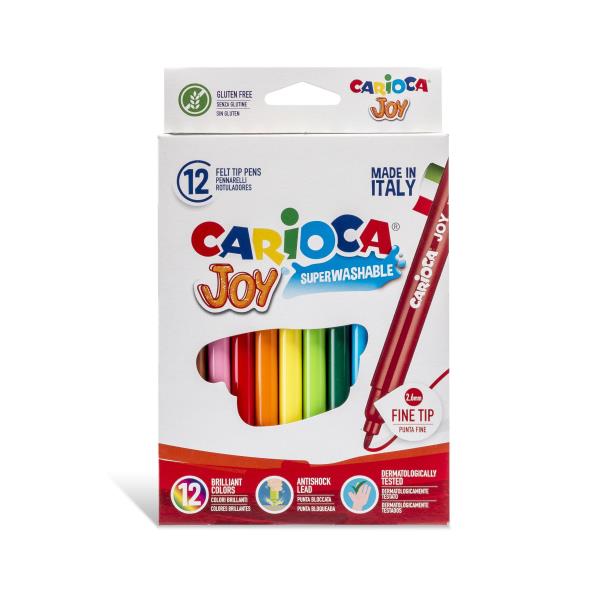 Pennarelli 12pz Assortiti Joy superwashable