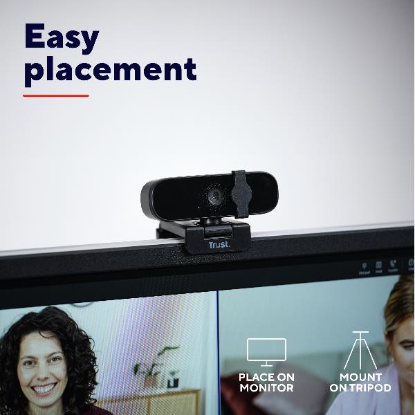 Webcam Full Hd 1080P USB 2.0
