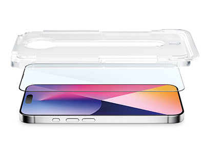 Vetro Temperato Premium con applicatore iPhone 15