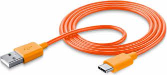 Cavo Dati Usb 2.0 Type-C 1m col.arancione
