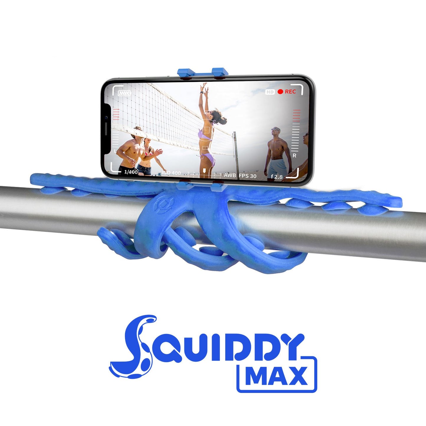 Supporto Flessibile Maxi universale per smartphone col.blu