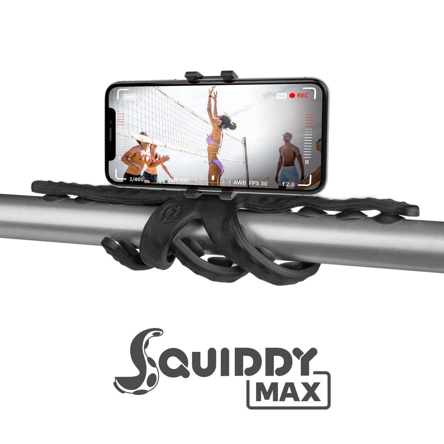 Supporto Flessibile Maxi universale per smartphone col.nero