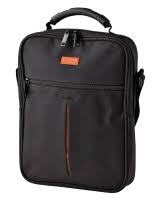 Borsa x notebook 8,9" a 10" col.nero/arancione