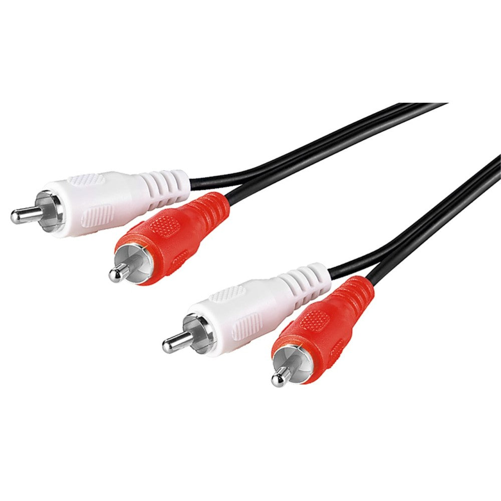 Cavo Audio prolunga stereo M/M RCA 1,8m