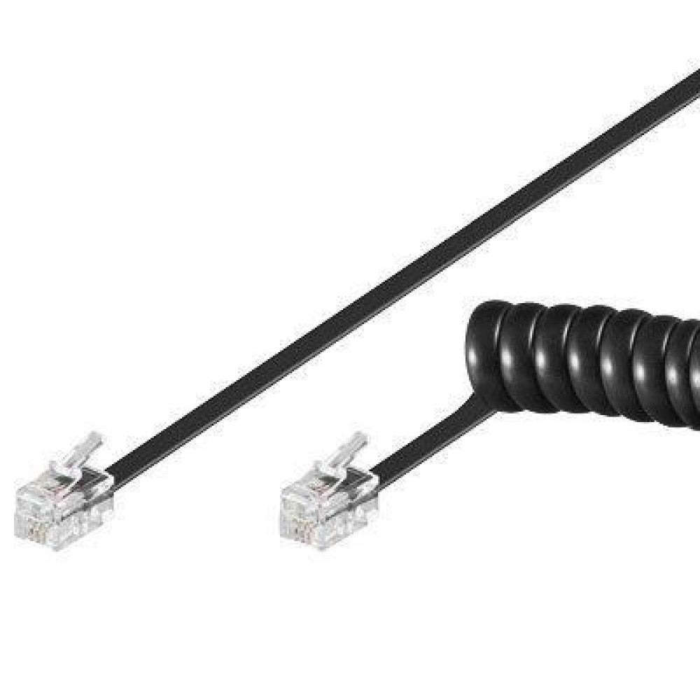 Cavo Telefono RJ-14 4P4C 2 m