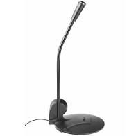 Microfono 3,5" da tavolo col.nero