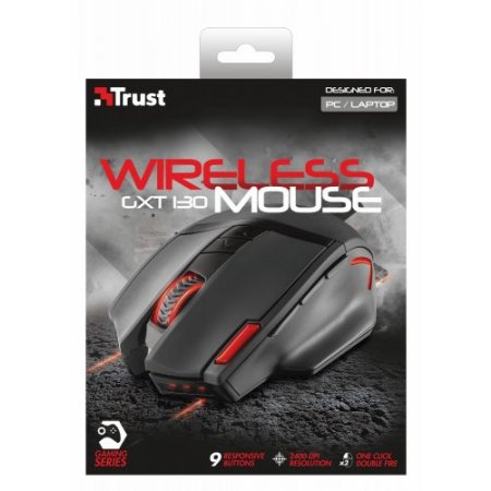Mouse Large Wireless Ottico USB 2.0