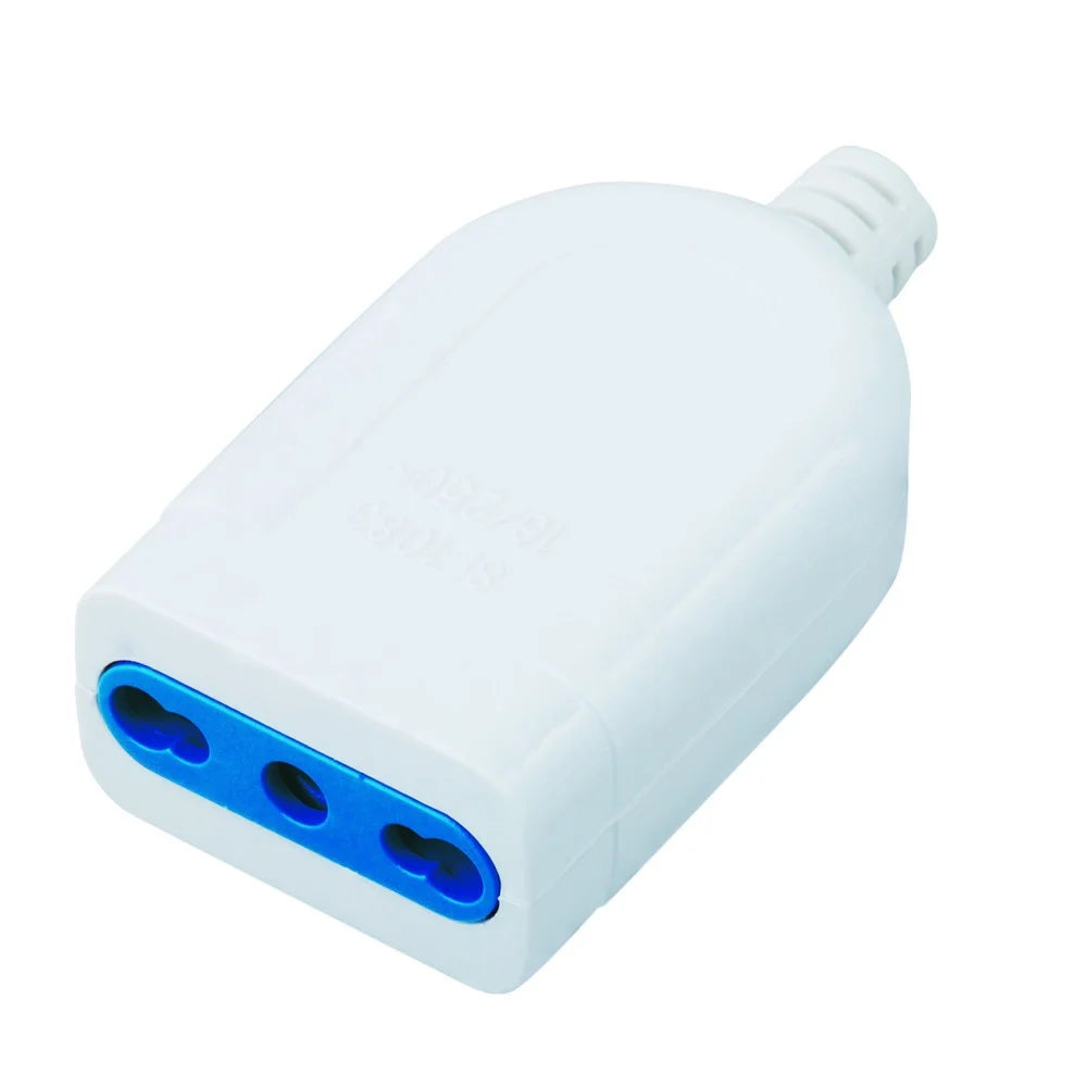 Presa 2P+T 16A bipasso