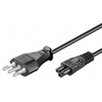 Cavo Alimentazione ital. 3pin/IE 1m col.nero