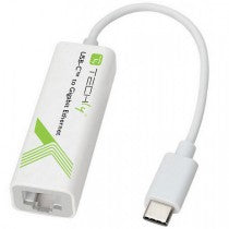 Adattatore Lan RJ45 Gigabite su Type-C Techly