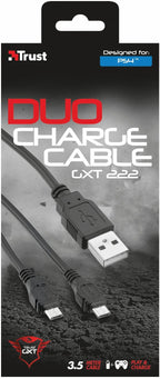 Cavo Ricarica 2 x Controller PlayStation 4