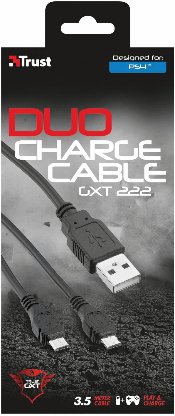 Cavo Ricarica 2 x Controller PlayStation 4