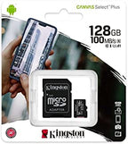 Micro SD + Adat.SD 128GB C10 Compenso Siae Assolto