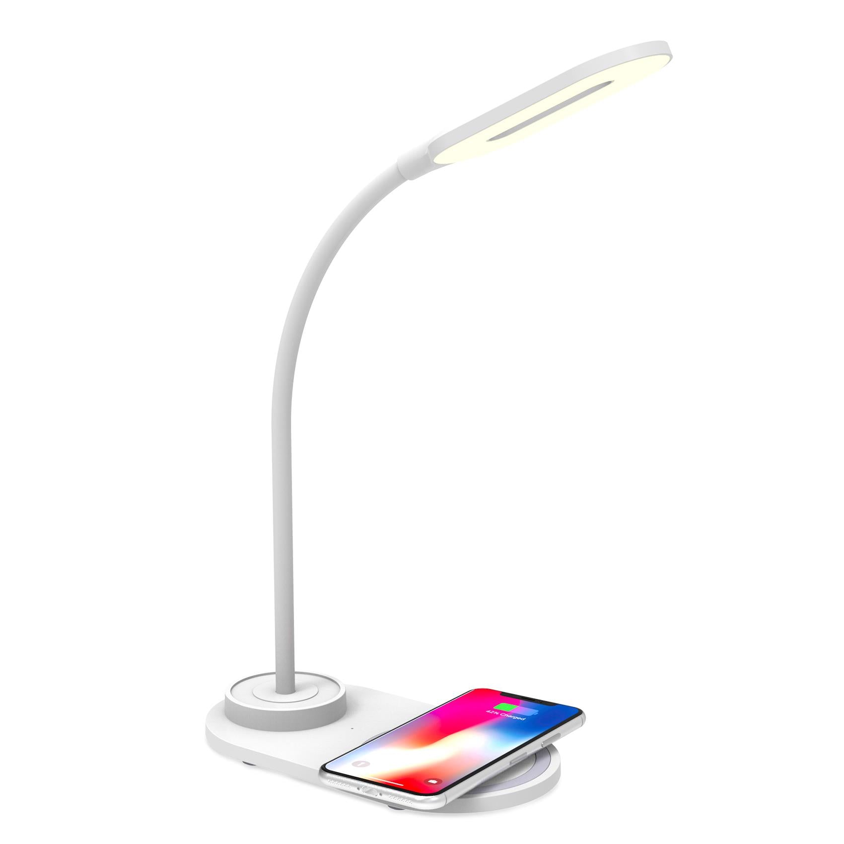 Lampada Led con Base di Ricarica Wireless 10W