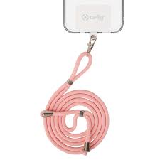 Laccetto da collo Universale per Smartphone col.rosa