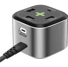 Caricatore Rete Usb 3.0/Type C 65W universale col.nero