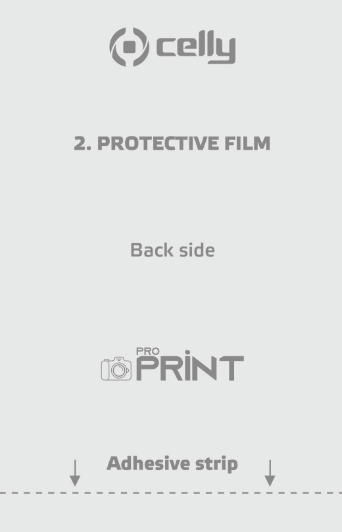 Pellicola Posteriore Personalizzata Pro Print Film SmartPhone