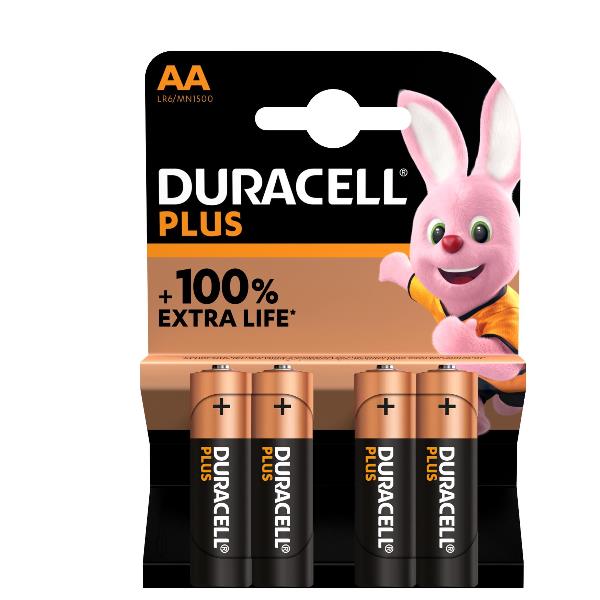Batterie alkaline AA stilo 1,5V bl.4pz