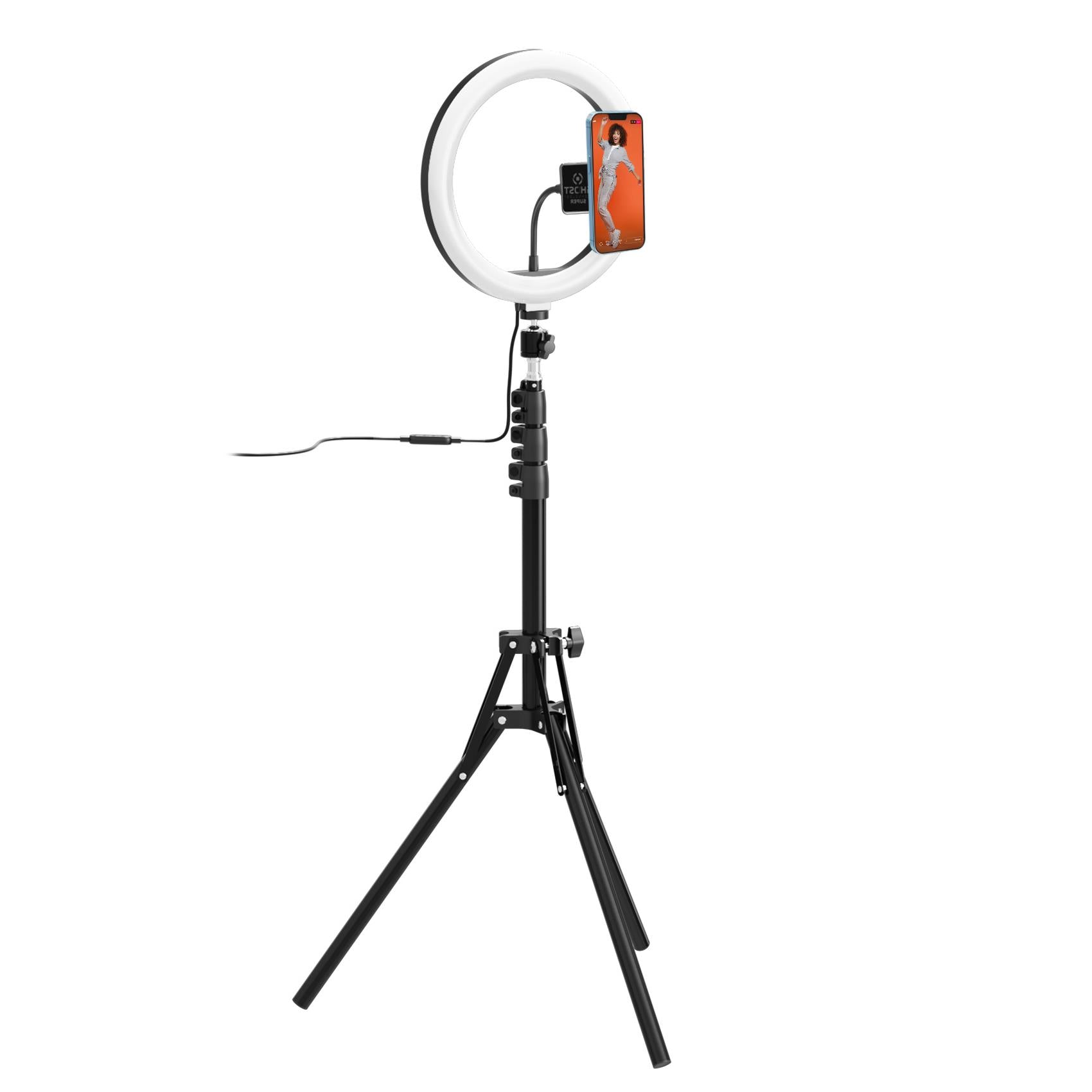 Treppiedi Professionale 10" Fotografia con Supporto Magnetico per SmartPhone
