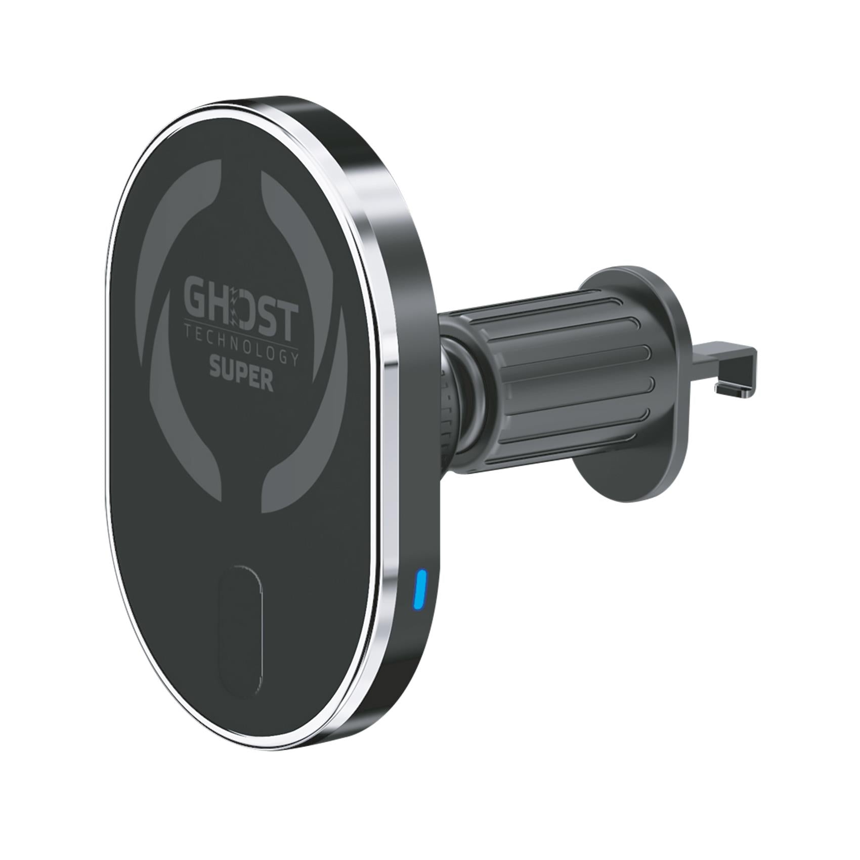 Supporto smartphone da auto per Bocchette MagSafe Ghost con Ricarica Wireless