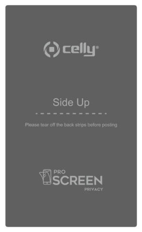 Vetro Temperato Pro Screen Film Privacy SmartPhone