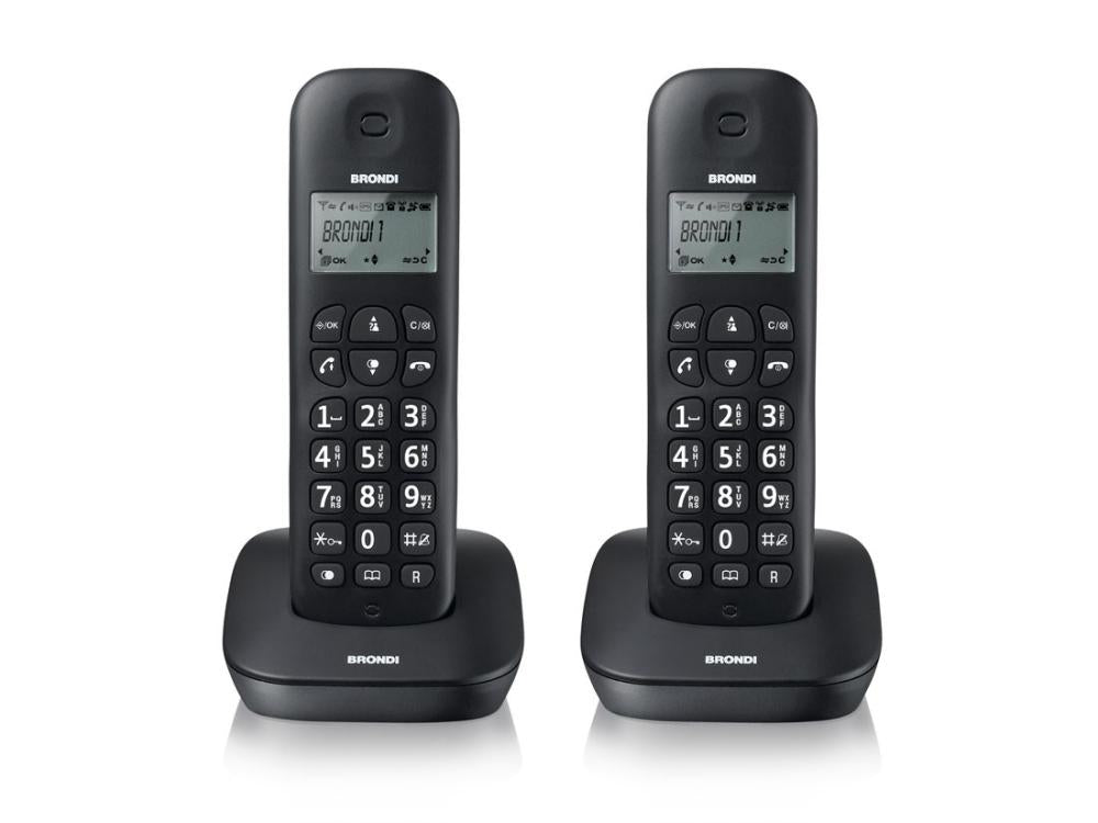 Telefono fisso Cordless doppio