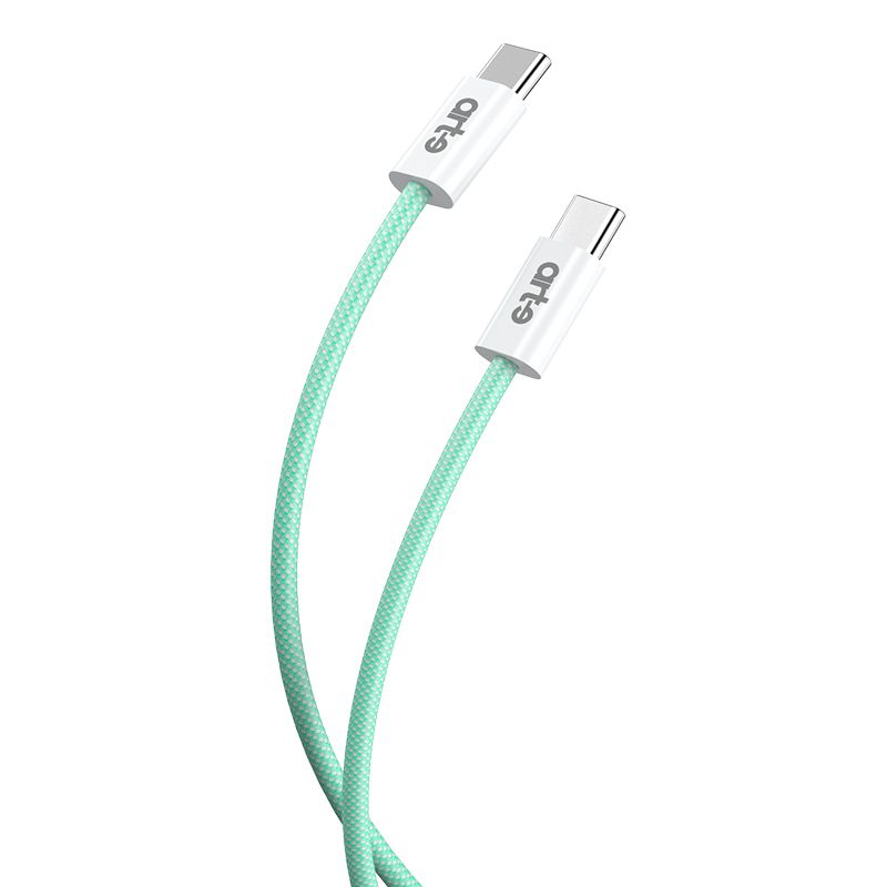 Cavo Dati Type-C a Type-C in nylon 60W 1m