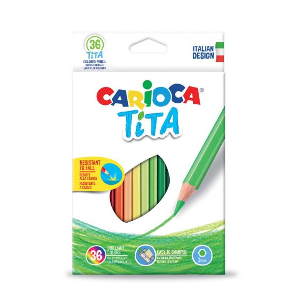 Pastelli 36pz Assortiti Tita 3mm