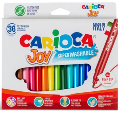 Pennarelli 36pz Assortiti Joy superwashable