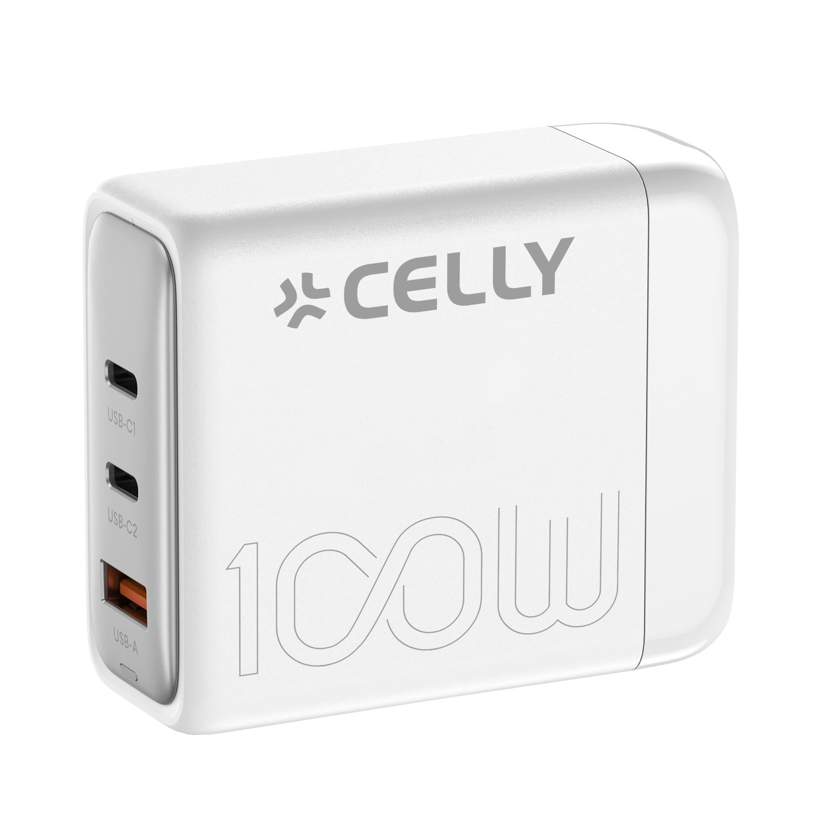 Caricatore Rete 2xUsb-C/3.0 - 100W universale