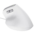 Mouse Large Verticale Ottico Cavo USB 2.0