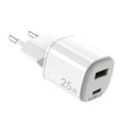 Caricatore Rete Usb-C/3.0 - GaN 25W universale