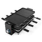 Grill Elettrico Raclette 8 Stone 1200W
