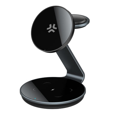 Caricatore Stand Wireless a Induzione 15W Mag Charge 3in1
