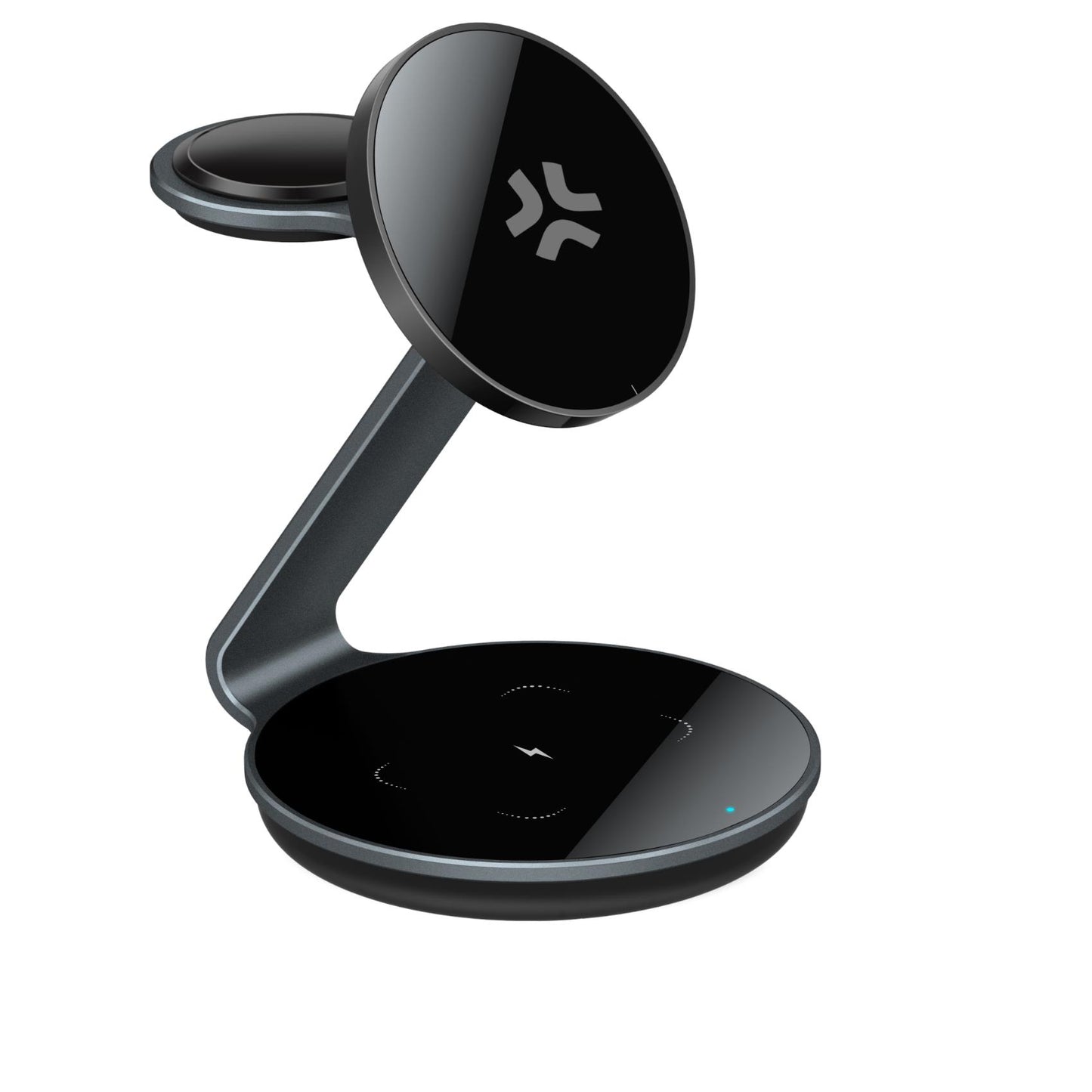 Caricatore Stand Wireless a Induzione 15W Mag Charge 3in1