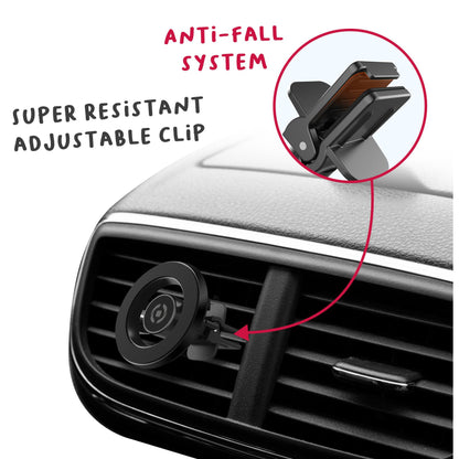 Supporto smartphone da auto per Bocchette MagSafe Ghost