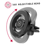 Supporto smartphone da auto per Bocchette MagSafe Ghost