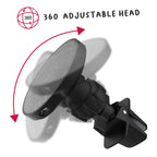 Supporto smartphone da auto per Bocchette MagSafe Ghost con Ricarica Wireless