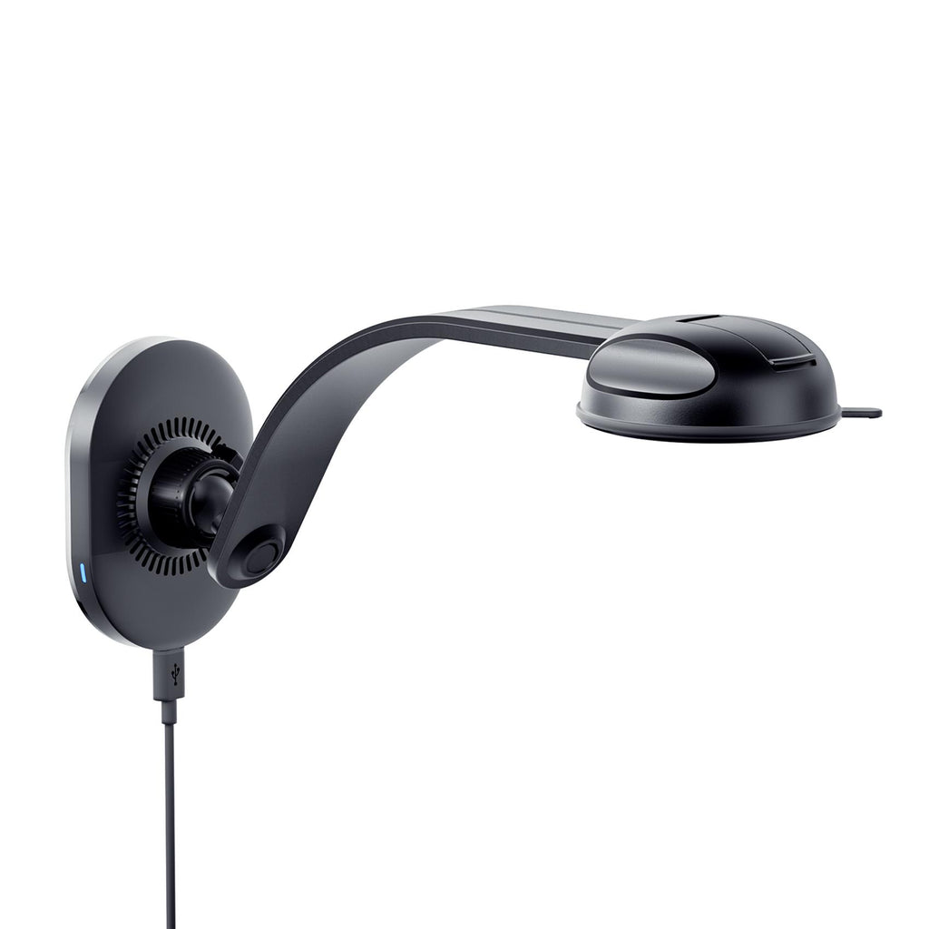 Supporto smartphone da auto per Bocchette MagSafe Ghost con Ricarica Wireless