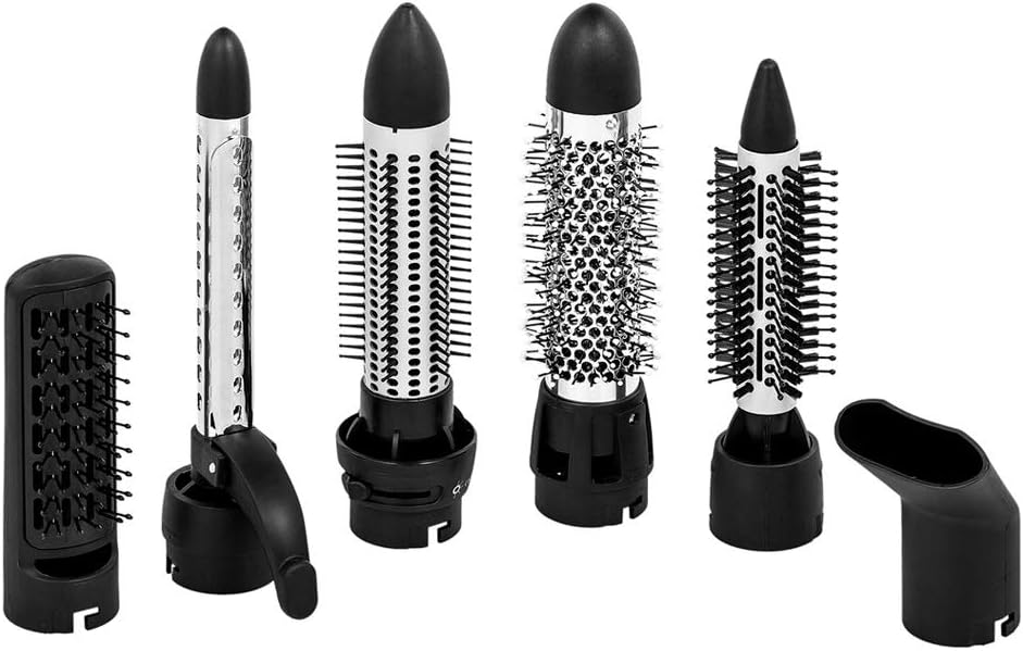 Spazzola per Capelli soffiante con accessori 1200W Italy Professional