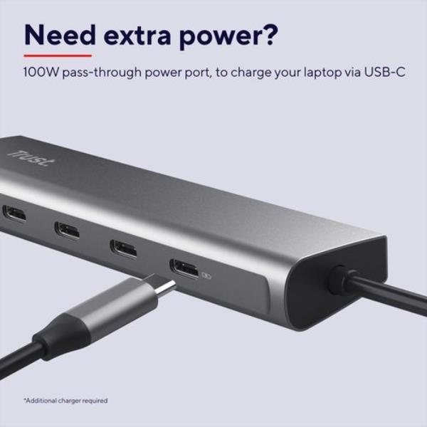 Adattatore Usb-C Maschio a 5x Usb-C