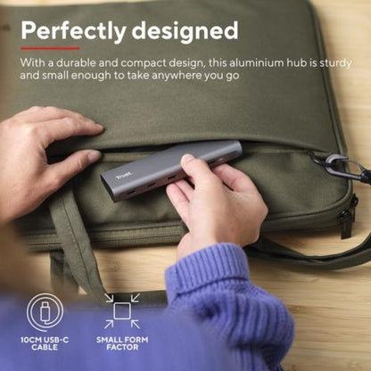 Adattatore Usb-C Maschio a 5x Usb-C
