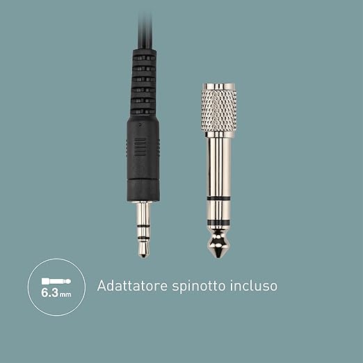 Cuffie Stereo 3,5" Tv cavo 5m