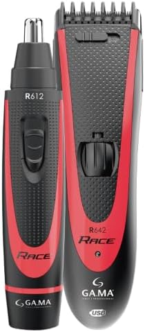 Tagliacapelli + Trimmer a Batteria da 0,8 a 14,5 mm Linea Sport