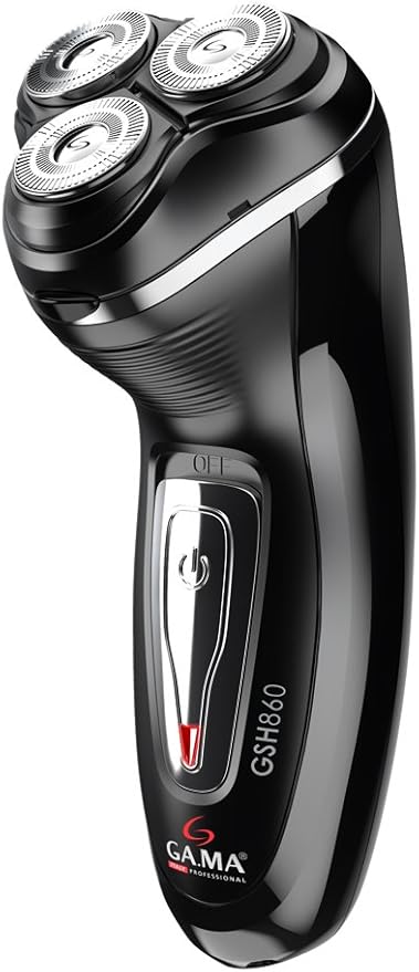 Rasoio Elettrico a Batteria con 3 Testine con rifinitore Precision Cut