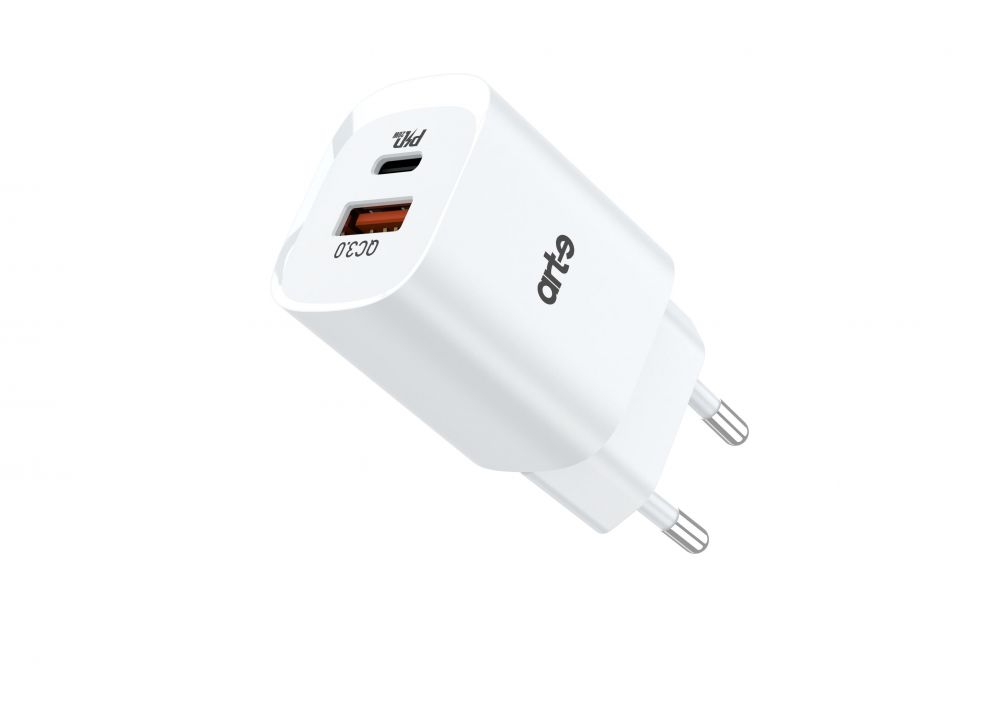 Caricatore Rete Usb-C/3.0 - QC3 20W universale