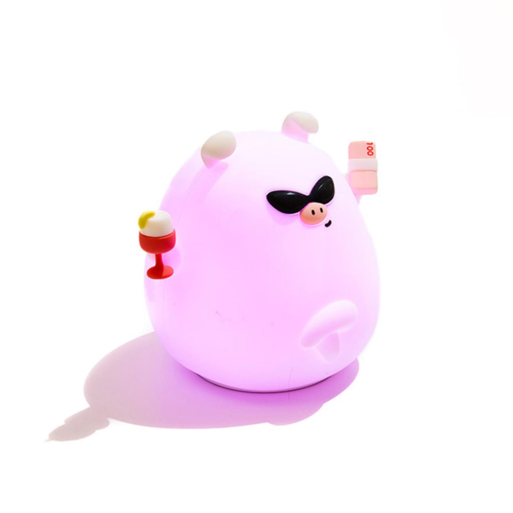 Lampada in Silicone forma Maialino